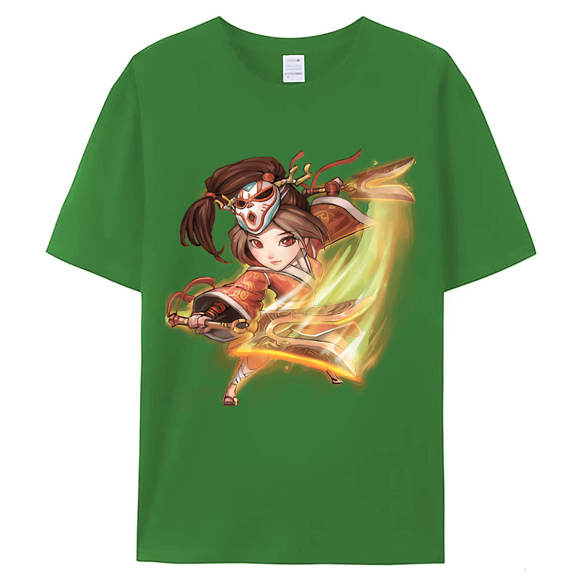 （画像用） リーグ・オブ・レジェンド League of Legends LOL レディースカジュアルプリントTシャツ（綿100％）